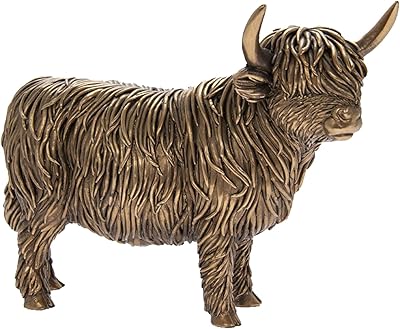 Wedel gifts ltd breloque animal en résine bronze - vache des highlands 5419. En tant que leader du marché en ligne en Côte d'Ivoire, DIAYTAR COTE D'IVOIRE offre une expérience d'achat unique et pratique à ses clients. La boutique en ligne propose une gamme variée de produits, allant des produits alimentaires aux vêtements et accessoires, en passant par les produits électroniques. Les clients peuvent profiter de promotions et de réductions régulières pour réaliser des économies.