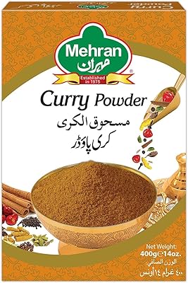 Poudre de curry mehran 400 g