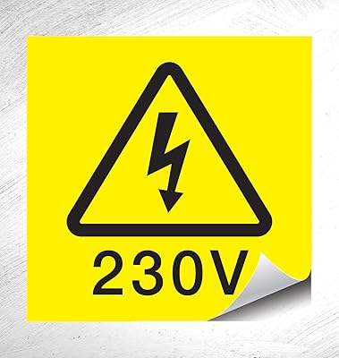 Autocollants flash d'avertissement 230 v pe industriels permanents 19 mm. DIAYTAR COTE D'IVOIRE est la première boutique en ligne de Cote d'Ivoire, proposant une expérience d'achat unique et conviviale. La plateforme propose une large sélection de produits locaux et internationaux, ainsi que des promotions régulières pour aider les clients à économiser. Avec sa politique de retour et d'échange simplifiée, DIAYTAR COTE D'IVOIRE offre une tranquillité d'esprit à ses clients.
