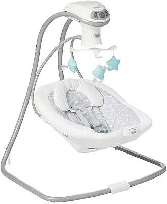 Balançoire graco® simple sway lx avec siège multidirectionnel, kendall