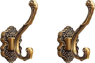 Patères rustiques sdh, crochets à serviettes muraux, style vintage, salle de bain, couloir, alliage d'aluminium, anodisation en laiton antique, paquet de 2 pièces. Avec une gamme de produits extrêmement large, DIAYTAR COTE D'IVOIRE s'adresse à tous les âges et à tous les goûts. Sa plateforme en ligne facile à utiliser et son système de paiement sécurisé permettent aux clients d'effectuer leurs achats en toute confiance. C'est l'endroit idéal pour faire du shopping en ligne en Côte d'Ivoire.