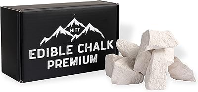 Craie comestible heat premium naturelle crusher 7 oz (200 g) morceaux de craie