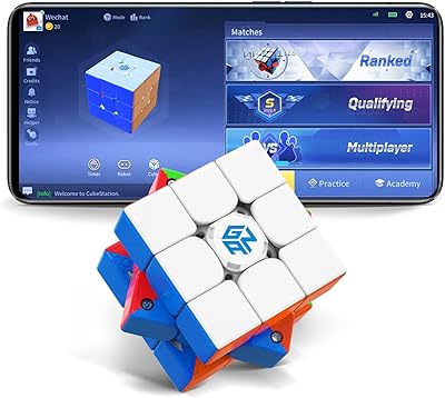 356 i 3 speed ​​​​puzzle cube sans autocollant 3x3 smart i3