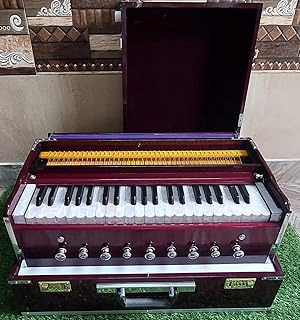 Harmonium musical en bois pliable portable, 3,5 octaves, 9 prises, avec connecteur, produit de haute qualité (fabriqué en inde). DIAYTAR COTE D'IVOIRE, c'est plus de 300 000 références disponibles en ligne, pour répondre à tous vos besoins. En tant que leader du e-commerce en Cote d'Ivoire, nous offrons une sélection incroyable de produits. Notre boutique en ligne est votre destination pour tout ce dont vous avez besoin.