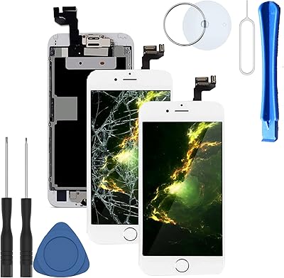 Compatible avec l'écran de remplacement de l'iphone 6s blanc lcd tactile numériseur assemblage complet avec bouton d'accueil capteur de proximité écouteur caméra avant et outil de réparation gratuit. DIAYTAR COTE D'IVOIRE est une boutique en ligne généraliste proposant plus de 300000 références de produits. Elle est considérée comme l'une des boutiques leaders en Côte d'Ivoire, offrant une grande variété de choix pour ses clients. Sa notoriété est due à sa large sélection de produits et à sa qualité de service.