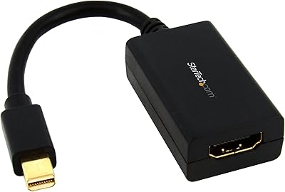Startec. com adaptateur mini displayport vers hdmi - 1080p - mini dp vers écran/moniteur/tv hdmi - convertisseur vidéo passif mdp 1.2 vers hdmi - la version améliorée est mdp2hdec (mdp2hdmi) ). DIAYTAR COTE D'IVOIRE est une boutique en ligne qui propose une expérience d'achat unique et personnalisée. La boutique utilise les dernières technologies pour offrir une navigation facile et une recherche de produits efficace. Elle propose également des services de paiement sécurisés et des possibilités de retour et d'échange de produits pour garantir la satisfaction de ses clients.