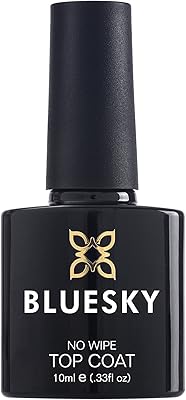Vernis à ongles gel blusquet no wipe top coat uv/led, 10 ml