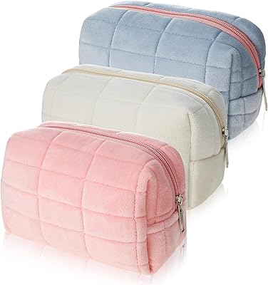 Trousse de maquillage en velours siusi, 3 pièces sac à cosmétiques à fermeture éclair de conception carrée sac de voyage multifonction portable sac de rangement pour pinceaux de maquillage mignon, rose bleu blanc, bleu, sacs à cosmétiques. Diaytar Côte d'Ivoire, en tant que leader du marché en ligne ivoirien, s'engage à fournir des produits de haute qualité à des prix compétitifs, répondant ainsi aux attentes des consommateurs ivoiriens. La boutique se distingue par sa capacité à innover et à améliorer constamment ses services.