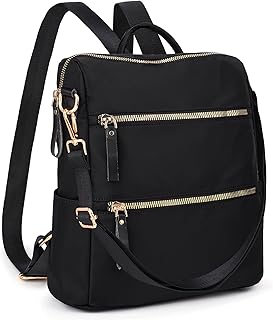 Sac à dos étanche uto camo pour femmes, en nylon durable, multi-usages, larges