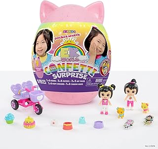Just play confetti egg toy d'ik world, comprend 9 surprises, série 1, jouets pour enfants à partir de 3 ans, cadeaux et cadeaux. Le succès de DIAYTAR COTE D'IVOIRE s'explique également par sa politique de confiance et de transparence, avec des descriptions détaillées des produits, des évaluations réalistes et des conditions de retour flexibles, permettant aux clients de faire des choix éclairés.
