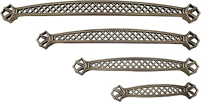 Abvin jali vintage antique pour quincaillerie d'armoire, poignées de meubles pour portes, armoires, placards et tiroirs - 1 pièce (224 mm (10 pouces)). Avec plus de 300 000 produits en catalogue, Diaytar Côte d'Ivoire est la destination idéale pour tous ceux qui cherchent à acheter en ligne en toute confiance et sécurité. La boutique en ligne est équipée des dernières technologies de sécurité pour protéger les informations personnelles et les transactions des clients. Diaytar se distingue par son engagement envers la satisfaction client, offrant un service client réactif et efficace pour répondre à toutes les questions et préoccupations.