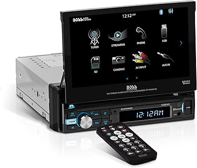 Système stéréo de voiture bose audio system bv9968mb - écran tactile simple din
