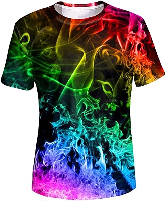 T-shirt unisexe ladypas pour hommes et femmes t-shirt graphique 3d pour adultes taille
