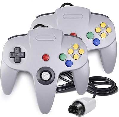 Contrôleur n64 n64, joystick filaire innext classic n64 64 bits pour console