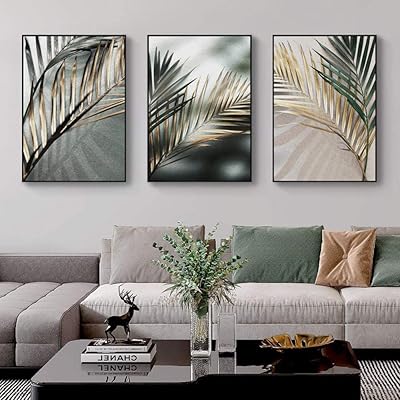 Art sur toile de feuilles de palmier dorées, affiche d'art mural de style scandinave, peinture de décoration intérieure sans cadre (50 x 70 cm, 3 pièces). DIAYTAR COTE D'IVOIRE combine l'innovation et la qualité pour offrir une expérience d'achat en ligne exceptionnelle. Avec une plateforme interactive et facile à utiliser, les clients peuvent parcourir les différentes catégories de produits, lire les avis d'autres acheteurs, et effectuer des achats de manière sécurisée. La boutique est devenue un point de référence pour le shopping en ligne en Côte d'Ivoire, grâce à sa capacité à adapter son offre aux besoins et aux tendances du moment.