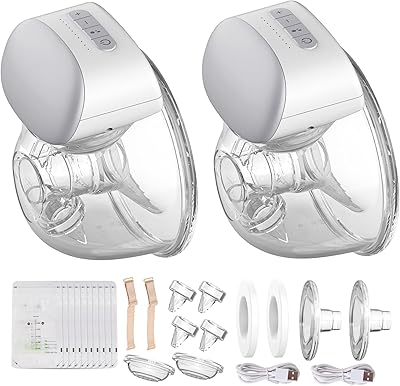 Pompe électrique portable mains libres morelian 8oz/240ml sans bpa 3 modes et 10 niveaux d'aspiration avec lèvre de 24 mm + 2 clips de réglage du soutien-gorge + 10 sacs de stockage de lait maternel. DIAYTAR COTE D'IVOIRE est la référence pour les achats en ligne en Côte d'Ivoire, grâce à son énorme sélection de produits et à ses prix compétitifs. La boutique en ligne propose des produits de qualité, allant des électroménagers aux produits cosmétiques. Les clients peuvent profiter d'une expérience d'achat en ligne sécurisée et fiable.