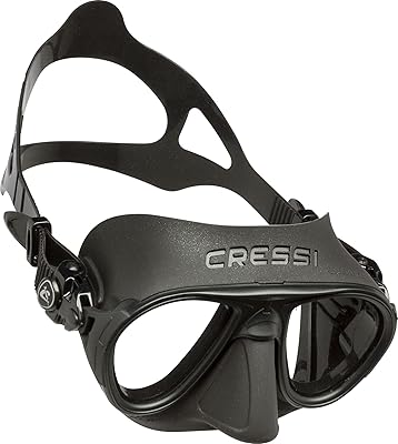 Masque de plongée antibuée cressi calibro noir taille adulte