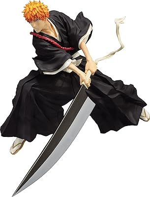 Figurine bandai bleach soul intrepid de banpresto - ichigo kurosaki ii