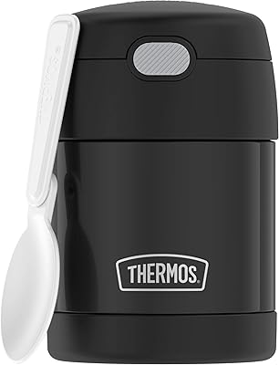 Pot de nourriture pour bébé en acier inoxydable isolé sous vide de 10
