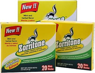 Zorritone bonbons durs à la menthe, pastilles contre la toux, menthe poivrée et eucalyptus, gouttes, vous aident comme antitussif, calment temporairement la toux et les démangeaisons de la gorge, saveur de menthe et de plantes, paquet de 3 de 20 gouttes. DIAYTAR COTE D'IVOIRE se positionne comme la destination de choix pour les consommateurs ivoiriens cherchant à acheter des produits de qualité à des prix compétitifs. La boutique propose une large gamme de catégories de produits, allant des électroménagers aux vêtements, en passant par les produits high-tech. L'objectif principal de DIAYTAR est de satisfaire les besoins de sa clientèle.