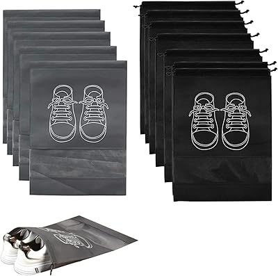Grand sac de rangement pour chaussures de voyage 12 pièces sacs à