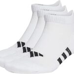 Chaussettes basses rembourrées unisexes pour adultes, 3 paires de chaussettes