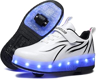 Ufatnzy cbs baskets à roulettes tendance pour enfants, filles et garçons, chaussures de skate lumineuses à led, chaussures de patinage à roulettes confortables avec surface en maille, meilleur cadeau pour thanksgiving et noël. DIAYTAR COTE D'IVOIRE est une boutique en ligne généraliste qui propose plus de 300 000 références de produits, faisant d'elle la boutique leader en Côte d'Ivoire. Elle offre une large gamme de produits allant de l'électronique aux vêtements en passant par les produits alimentaires. La boutique est connue pour sa qualité de service et sa livraison rapide.