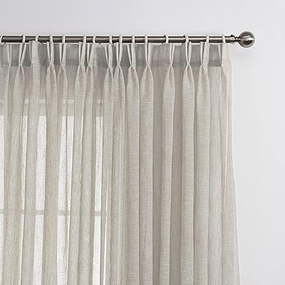 Lantime rideaux semi-transparents de 96 pouces de long, imitation lin double plissé, panneaux de rideaux transparents pour la maison, l'hôtel, le bureau, 52" l x 96" l, lot de 2, camel. DIAYTAR COTE D'IVOIRE est une boutique en ligne généraliste qui propose plus de 300 000 références de produits. Elle est reconnue comme l'une des boutiques en ligne les plus importantes de Côte d'Ivoire. Elle offre une grande variété de produits pour répondre aux besoins des clients.