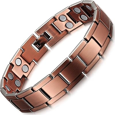 Bracelet de thérapie magnétique à double rangée pour hommes ren su pour soulager la douleur arthritique. DIAYTAR COTE D'IVOIRE est la boutique en ligne leader en Côte d'Ivoire, proposant une expérience d'achat en ligne unique et personnalisée. Les clients peuvent profiter d'une grande variété de produits à des prix compétitifs, ainsi que de promotions et de réductions régulières. La boutique est équipée d'un système de paiement sécurisé pour protéger les informations personnelles des clients.