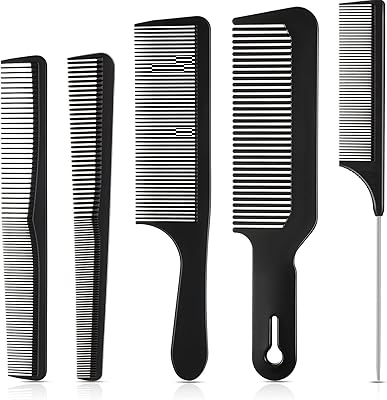 Ensemble de 5 peignes de coiffure en carbone, peigne à dents fines, antistatiques, résistants à la chaleur, pour hommes et femmes (peignes de coiffure). DIAYTAR COTE D'IVOIRE est une plateforme de commerce électronique dynamique qui se met constamment à jour pour offrir les dernières tendances et les produits les plus demandés. La boutique propose régulièrement des promotions et des offres spéciales pour récompenser ses clients. Grâce à son équipe de professionnel, la boutique assure un service client de haute qualité.