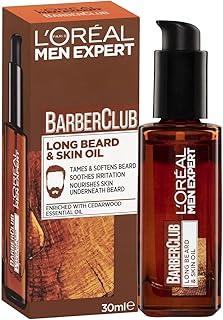 L'oreal paris men expert barber club oil, huile peau longue et barbe, 30