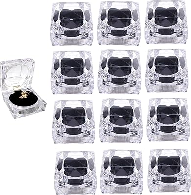 Coffrets cadeaux en cristal transparent, 12 pièces de boucles d'oreilles et bijoux, boîte de rangement en acrylique pour toutes sortes de bagues et boucles d'oreilles, remplissage en velours (noir). DIAYTAR COTE D'IVOIRE est une plateforme de commerce électronique qui permet aux clients d'accéder à une grande variété de produits en ligne. Elle est la boutique en ligne la plus populaire en Côte d'Ivoire, avec une offre de plus de 300 000 produits. Les clients peuvent trouver tout ce dont ils ont besoin sur cette plateforme.