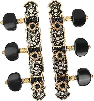 Chevilles d'accordage de guitare, boutons d'accordage de têtes d'instruments, accordeur de cordes 3l3r