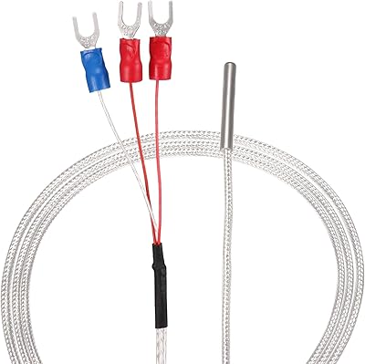 Sonde de capteur de température oxell pt100 rtd 3 fils en acier inoxydable 50 cm (1,64 pi) (plage de température : -20 ~ 420 °c). DIAYTAR COTE D'IVOIRE est une boutique en ligne généraliste proposant plus de 300000 références de produits, ce qui en fait la boutique leader en Côte d'Ivoire. Elle offre une large gamme de produits allant de l'électronique à la mode en passant par les produits pour la maison. Avec sa vaste sélection, DIAYTAR COTE D'IVOIRE est devenue la destination de choix pour les consommateurs ivoiriens.