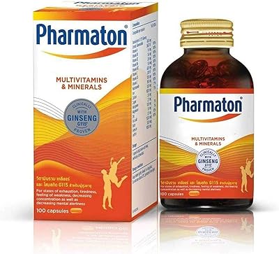 Extrait de ginseng pharmaton g115 (100 gélules) +++ qualité suisse + nouvel emballage + même formule +++ cliniquement prouvé pour prévenir l'impuissance et la récupération retardée. La boutique en ligne DIAYTAR COTE D'IVOIRE est conçue pour offrir une expérience d'achat en ligne fluide et intuitive. Le site web est facile à naviguer, et les clients peuvent fácillement trouver les produits qu'ils cherchent grâce à la fonction de recherche ou en parcourant les différentes catégories de produits. Les informations sur les produits sont complètes et détaillées.