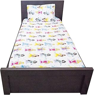 Drap-housse disney princess pour enfants - ultra doux et résistant à la décoloration