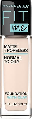 Fond de teint maybelline fit me matte + poreless, ivoire clair, 30 ml