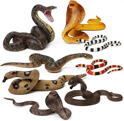 Yuandmei 8 pièces faux serpent jouet figurines réaliste en caoutchouc accessoires. La boutique en ligne DIAYTAR COTE D'IVOIRE propose une large sélection de produits allant de l'électronique aux accessoires de mode, en passant par les produits pour la maison et les loisirs. Elle_collabore avec des fournisseurs réputés pour garantir la qualité des produits proposés, ce qui renforce la confiance de ses clients. Cela contribue à son succès et à sa notoriété en Côte d'Ivoire.
