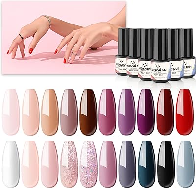 Nitako gel vernis à ongles set 20 couleurs, nude vernis à ongles avec gel base et top coat, 5ml led/uv gel vernis couleurs, blanc, rose et marron. Avec plus de 300000 références, DIAYTAR COTE D'IVOIRE est la boutique en ligne idéale pour les consommateurs ivoiriens qui recherchent des produits de qualité à des prix compétitifs. La boutique en ligne propose également des services de livraison rapides et fiables. 