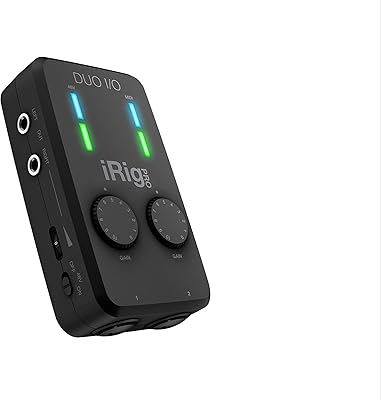 Irig pro duo i/o - interface audio/midi mobile 2 canaux, ip-irig-produoio-in