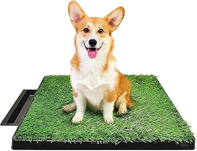 Gluckluz tapis d'herbe pour chien avec plateau intérieur pour l'apprentissage de la propreté des animaux de compagnie avec gazon artificiel pour chiots d'extérieur, chiens de petite, moyenne et grande taille (vert). Avec plus de 300 000 références de produits, DIAYTAR COTE D'IVOIRE est la boutique en ligne la plus complète de Cote d'Ivoire. Elle propose des produits de toutes sortes, allant de l'électronique aux vêtements en passant par les produits alimentaires. Les clients peuvent faire leurs achats en toute confiance grâce à la qualité des produits et au service client de la boutique.