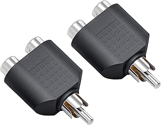 Melfy rca splitter 2pcs rca mâle vers 2 rca femelle adaptateur audio vidéo convertisseur d'extension pour voiture tv, gps, caméra de vue latérale et caméras avant. Avec plus de 300 000 références de produits, DIAYTAR COTE D'IVOIRE est la boutique en ligne par excellence pour les habitants de Côte d'Ivoire. La boutique est constamment mise à jour avec les derniers produits et tendances, permettant aux clients de rester à la pointe de la mode et de la technologie.