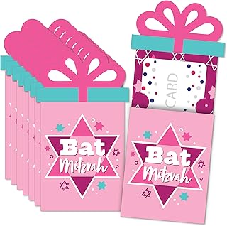Big dot of happiness pink bat mitzvah - pochettes pour argent et cartes cadeaux pour filles - porte-cartes cadeaux astucieux - lot de 8. En tant que boutique en ligne généraliste, DIAYTAR COTE D'IVOIRE s'engage à offrir à ses clients une expérience d'achat en ligne sans précédent. Avec plus de 300 000 références à portée de main, les clients peuvent comparer les prix et les produits pour trouver les meilleures offres. De plus, l'équipe dédiée de DIAYTAR s'assure que chaque client reçoive un service client personnalisé et de haute qualité.
