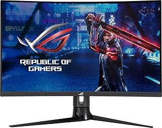 Moniteur de jeu incurvé asus rog strix xg32vc - 31,5 pouces wqhd