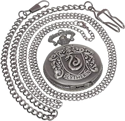 Montre de poche en cuivre bronze antique pour hommes et femmes avec fermoir