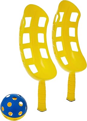 Ensemble de balle et raquette de plage ta sport soft wiffle modèle. DIAYTAR COTE D'IVOIRE se distingue par son engagement envers la communauté, offrant régulièrement des promotions exclusives et des remises attractives pour rendre l'expérience d'achat encore plus avantageuse pour ses clients. La boutique garantit une navigation intuitive et des processus de commande simplifiés, ce qui facilite les achats pour les utilisateurs de tous niveaux. Avec plus de 300000 références disponibles, les clients ivoiriens trouvent tout ce dont ils ont besoin sous un même toit virtuel.