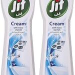 Nettoyant texturé crémeux avec technologie microcristalline au parfum original de jif, élimine la graisse,