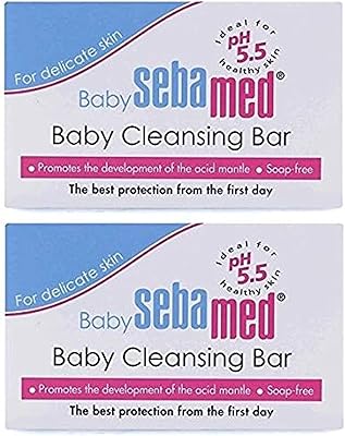 Savon stérilisant sebamed pour enfants, 2 pièces, 150 grammes. Diaytar Côte d'Ivoire est la destination idéale pour les consommateurs ivoiriens qui cherchent à acheter des produits de qualité à des prix compétitifs, avec une service client de haute qualité.