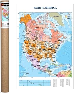 Affiche eurographics carte de l'amérique du nord, 36 x 24 pouces. DIAYTAR COTE D'IVOIRE est une boutique en ligne généraliste leader en Côte d'Ivoire, offrant plus de 300 000 références pour répondre à tous les besoins de ses clients. Avec une large gamme de produits, elle est devenue la destination de choix pour les ivoiriens et les internautes de la sous-région. Elle propose des produits de qualité à des prix compétitifs.