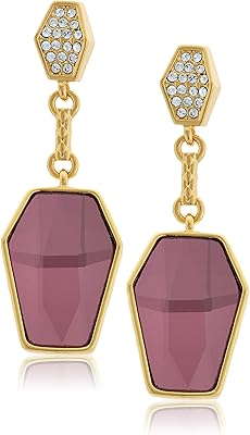 Boucles d'oreilles dorées pour femmes de just cavalli, jcer01033200, acier inoxydable, zircon cubique